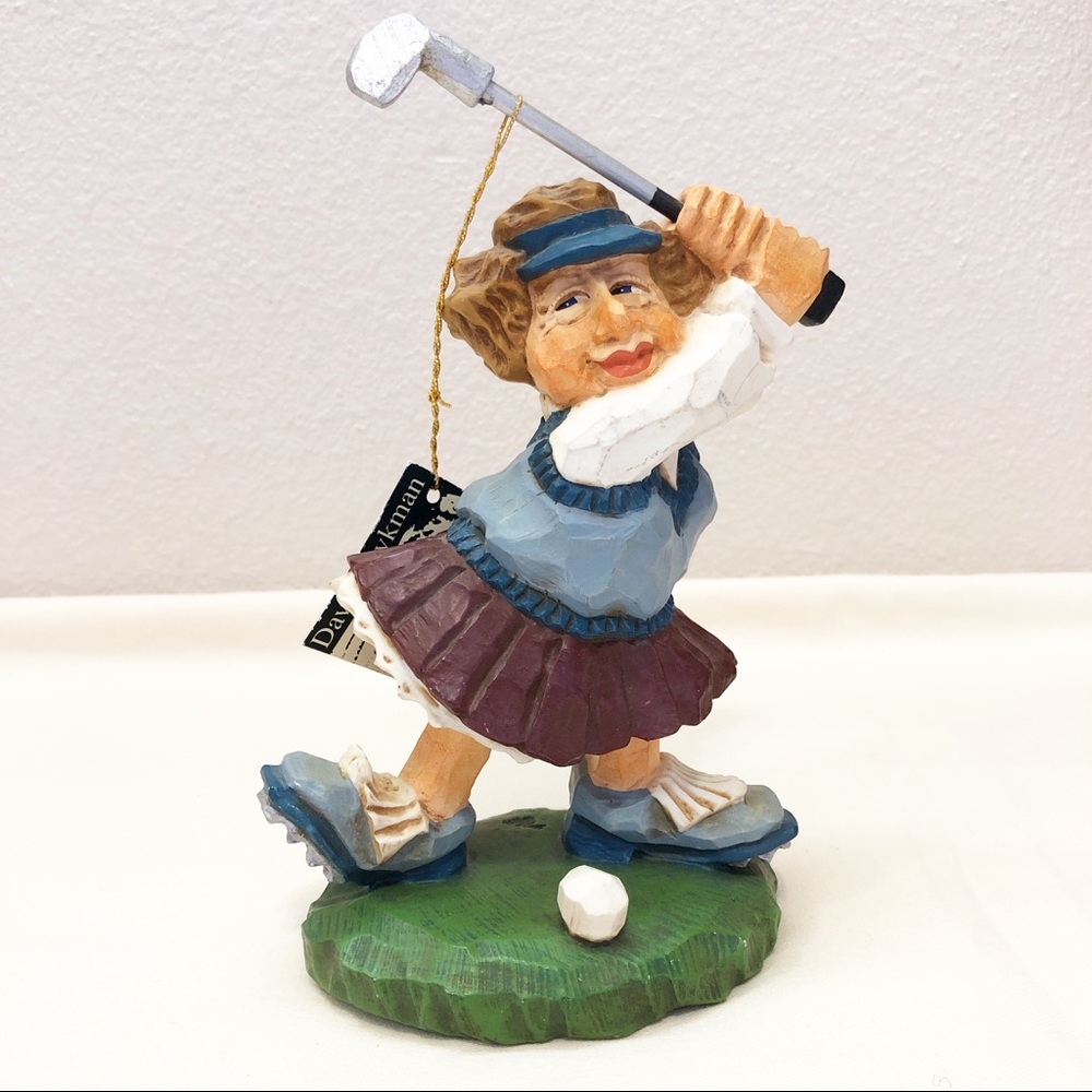Vintage David Frykman Portfolio The Golfer